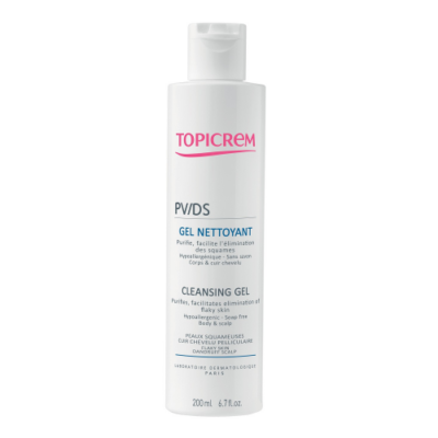 100.png TOPICREM PV/DS GEL NETTOYANT 200ML