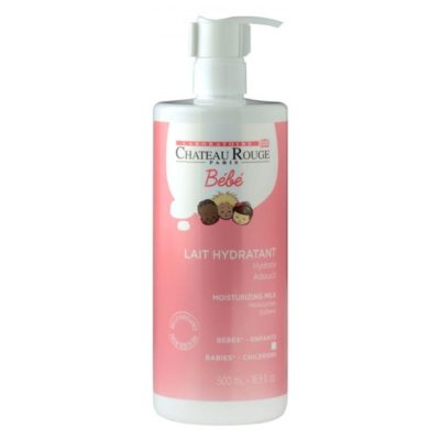 6596056-1-3760065960561-lait-hydratant-flacon-pompe-500ml.jpg Château Rouge Bébé Lait Hydratant Visage et Corps 500ml