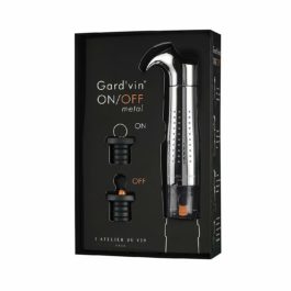 81lfb5Z3AML._SL1500_.jpg Gard’Vin on/off – Rebouchez vos Bouteilles Entamées – Métal