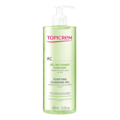 99999.png TOPICREM AC GEL NETTOYANT PURIFIANT 400ML