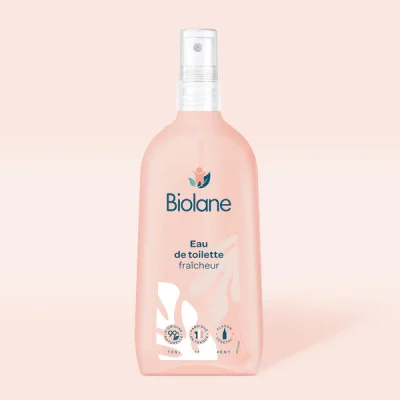 BET200_EAUDETOILETTE.webp Biolane Eau de toilette fraîcheur sans alcool 200ml
