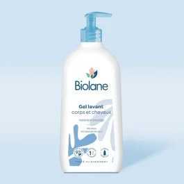 BGLC750_GELLAVANT.webp BIOLANE Gel lavant corps & cheveux 2 en 1 /750ML