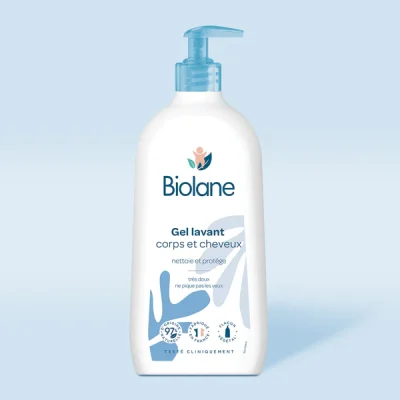 BGLC750_GELLAVANT.webp BIOLANE Gel lavant corps & cheveux 2 en 1 /350ML