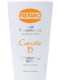 MEKAKO carotte 15 plus lait eclaircissant (italie)