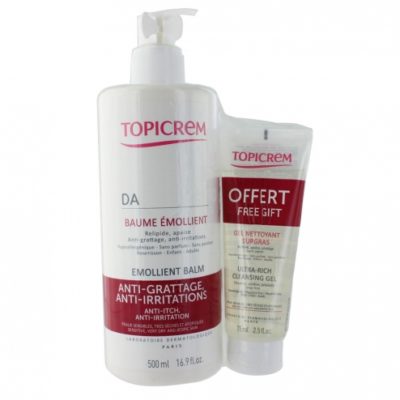 Topicrem-DA.jpeg TOPICREM DA BAUME EMOLLIENT 500ML+GEL 75ML