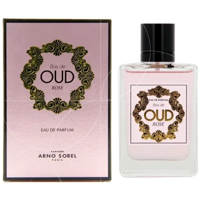 bois-de-oud-rose-eau-de-parfum-femme-100-ml-arno-sorel.webp ARNO SOREL Eau de Parfum Bois de Oud Rose Femme 100 ml