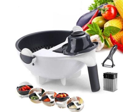 double-fruit-and-vegetable-drain-basket.jpg Coupe-légumes multifonctionnel avec panier de vidange