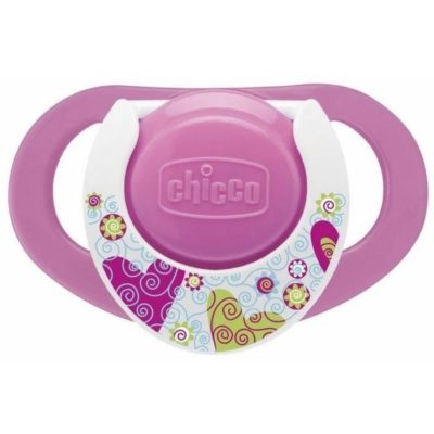 faca103405c3aadf3aed446fb16b9970-chicco-silicone-1.jpg Sucette Physio Soft caoutchouc 12m+ rose 2 pieces