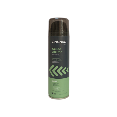 gel-afeitar-piel-sensible-babaria.png BABARIA Homme Gel à Raser Aloe Vera 200ml