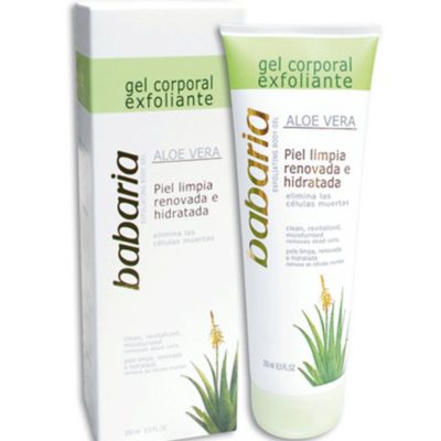 gel-exfoliant-pour-le-corps-l-aloe-vera-babaria.jpg Babaria Aloe Vera Gommage Exfoliant Corps Gel 250ml