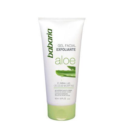 gel-exfoliant-pour-le-visage-babaria-aloe-vera.jpg Babaria Gel Exfoliant Doux pour Visage Aloe Vera 150 ml