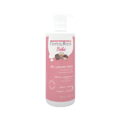 gel-lavant-bebe.png Bébé Gel Lavant Doux 2 en 1 Corps & Cheveux 500ml Château ROUGE