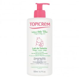 topicrem-lait-de-toilette-bebe-bio-500ml.jpg TOPICREM - Lait De Toilette BEBE BIO 500ml