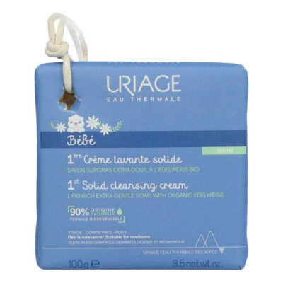 uriage-1ere-creme-lavante-solide-100g.jpg URIAGE BÉBÉ - 1ERE CRÈME LAVANTE SOLIDE PAIN 100g