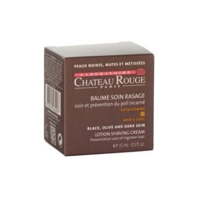 °1-1.jpg Baume Soin Rasage pour peaux noire et métissées - 15ml CHATEAU DE ROUGE
