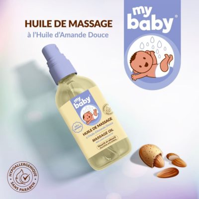 MY BABY HUILE MASSAGE pour bébé  110ML