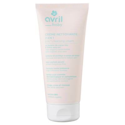 Avril Crème nettoyante 2 en 1 bébé Avril Crème nettoyante 2 en 1 bébé