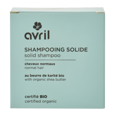 Shampooing solide Cheveux normaux Avril Shampooing solide Cheveux normaux 85g