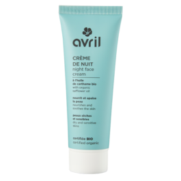 Avril Crème de nuit peaux sèches et sensibles